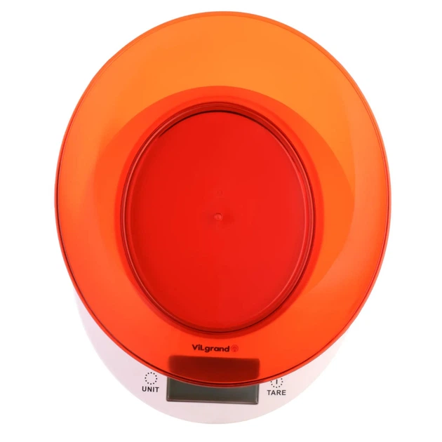 Ваги кухонні Vilgrand VKS-533C red - Фото 3 Ваги кухонні Vilgrand VKS-533C red - изображение 3
