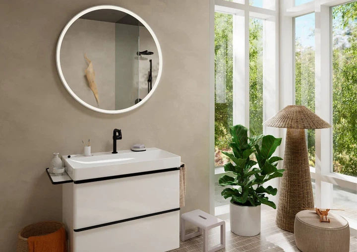HANSGROHE Tecturis S Смеситель для раковины, черный матовый (73341670) - изображение 2