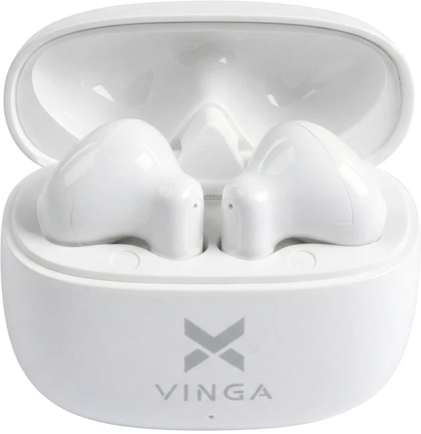 Наушники Vinga HBT065 Bluetooth White (HBT065WT) - Фото 3 Наушники Vinga HBT065 Bluetooth White (HBT065WT) - изображение 3