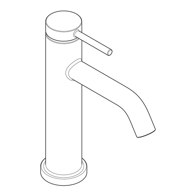 HANSGROHE Tecturis S Змішувач, білий матовий (73312700) - зображення 5
