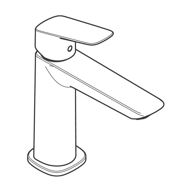 Hansgrohe Logis Fine Смеситель для раковины, черный матовый (71253670) - изображение 5