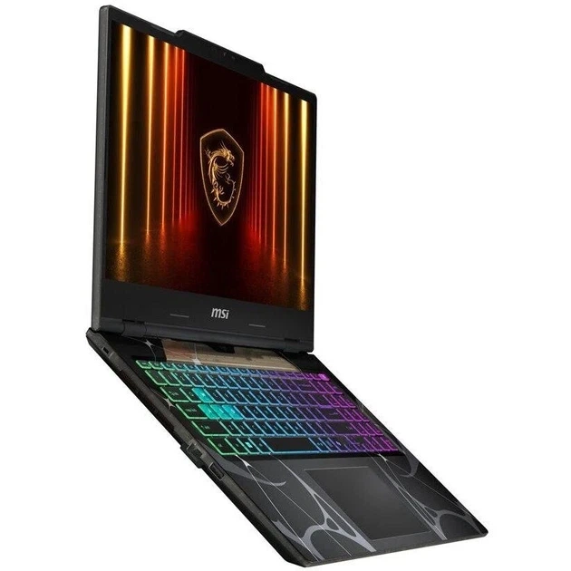 Потужний ноутбук MSI Cyborg 15 B2RWFKG / RTX 5060 8GB / 32GB RAM / SSD 1TB / Для дизайну, монтажу та сучасних ігор чорний - Фото 2 Потужний ноутбук MSI Cyborg 15 B2RWFKG / RTX 5060 8GB / 32GB RAM / SSD 1TB / Для дизайну, монтажу та сучасних ігор чорний - изображение 2