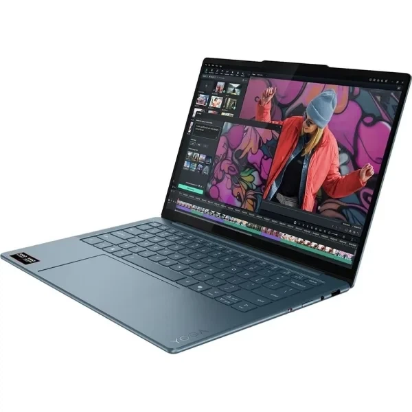 Ноутбук Lenovo Yoga Slim 7 14AKP10 14" OLED / Ryzen AI 7 350 / 32GB / 1TB SSD / Radeon 860M (83JY0044RM) - Фото 2 Ноутбук Lenovo Yoga Slim 7 14AKP10 14" OLED / Ryzen AI 7 350 / 32GB / 1TB SSD / Radeon 860M (83JY0044RM) - зображення 2