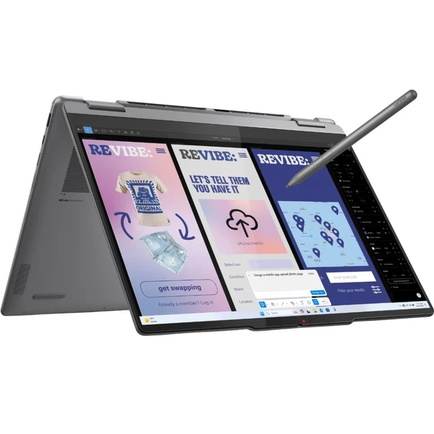 Преміум ноутбук Lenovo Yoga Slim 7 14IMH9 Core Ultra 7 155H / OLED WUXGA / 16GB RAM / SSD 512GB (83CV003UFR) - изображение 10