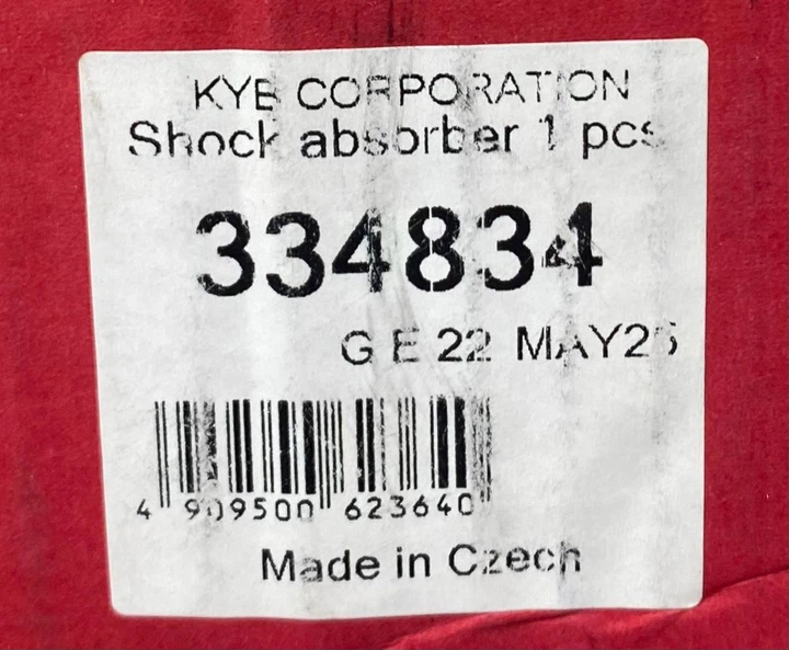 Амортизатор передний KYB 334834 VOLKSWAGEN GOLF 97-> - изображение 4