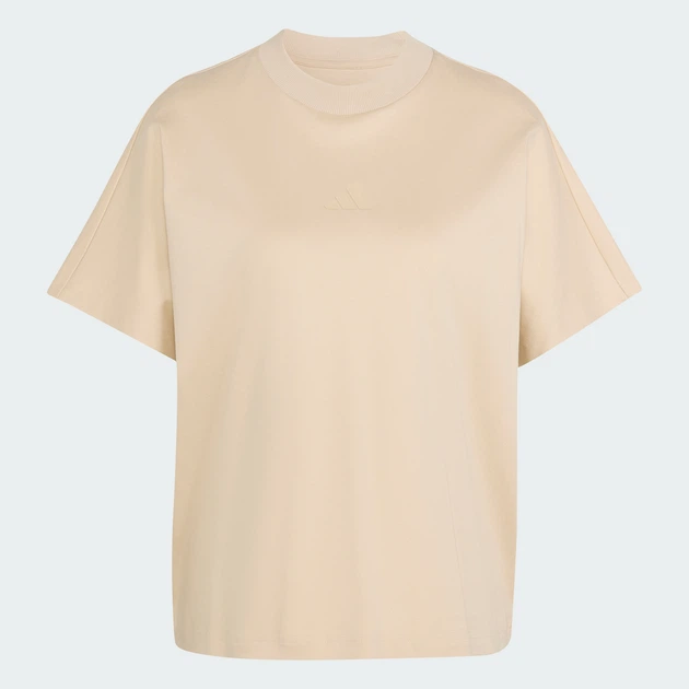 Женская футболка SOFT LUX LOOSE adidas KF4716 (L) бежевый (4069993687458) - Фото 6 Женская футболка SOFT LUX LOOSE adidas KF4716 (L) бежевый (4069993687458) - изображение 6