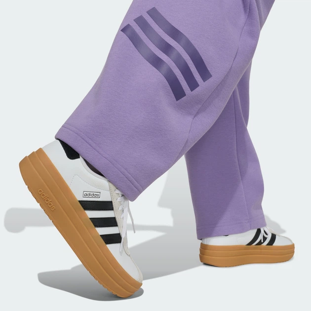 Детские брюки FUTURE ICONS 3-STRIPES BARREL adidas KQ6163 (140) фиолетовый (4069996621824) - Фото 5 Детские брюки FUTURE ICONS 3-STRIPES BARREL adidas KQ6163 (140) фиолетовый (4069996621824) - изображение 5