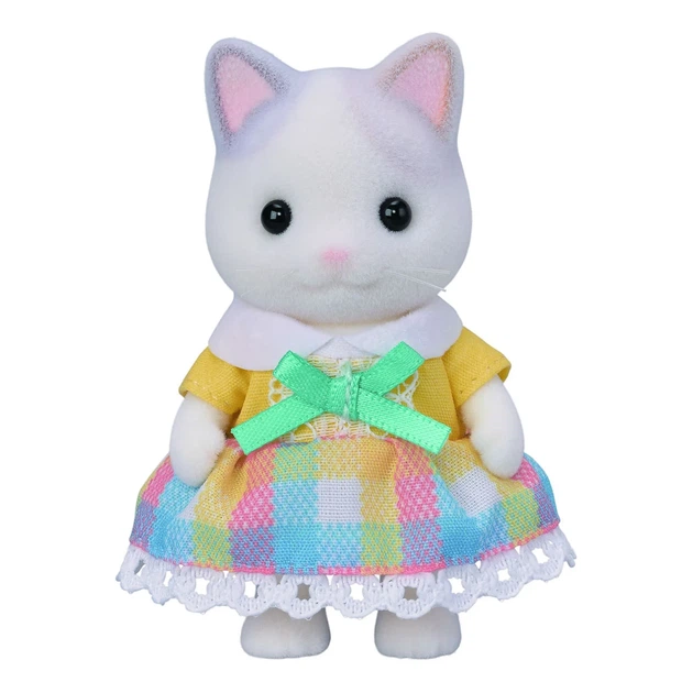 Ігровий набір Sylvanian Families Сім'я котів Лате (5738) Latte Cat Family 5738 - зображення 15