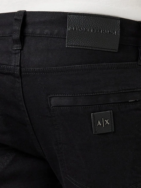 Джинсы Slim Fit мужские Armani Exchange 1663866 31 Черные (1160618753) - изображение 4
