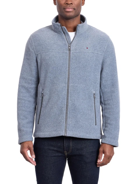 Толстовка на молнии на флисе мужская Tommy Hilfiger 117867410 2XL Серая (1160804930) - Фото 1 Толстовка на молнии на флисе мужская Tommy Hilfiger 117867410 2XL Серая (1160804930) - изображение 1