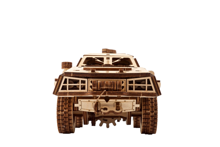 Пазлы механические 3D Боевая машина Дозор-Б 300 деталей для сборки Ugears MC-6844 - изображение 6