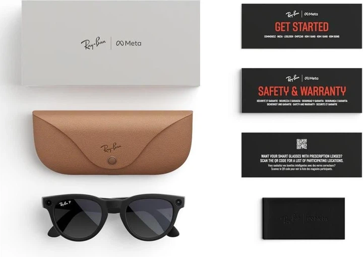 Смарт-очки Ray-Ban Meta Headliner Gen 2 Standard Matte Black Frame / Gradient Graphite Lenses (RW4013 601ST3 50-23) - Фото 5 Смарт-очки Ray-Ban Meta Headliner Gen 2 Standard Matte Black Frame / Gradient Graphite Lenses (RW4013 601ST3 50-23) - изображение 5