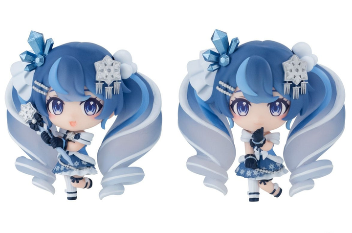 Колекційна міні-фігурка аніме Bandai Snow Miku 2025 Collection (Хацуне Міку) 5-7 см — Рандомна коробочка-сюрприз - зображення 4
