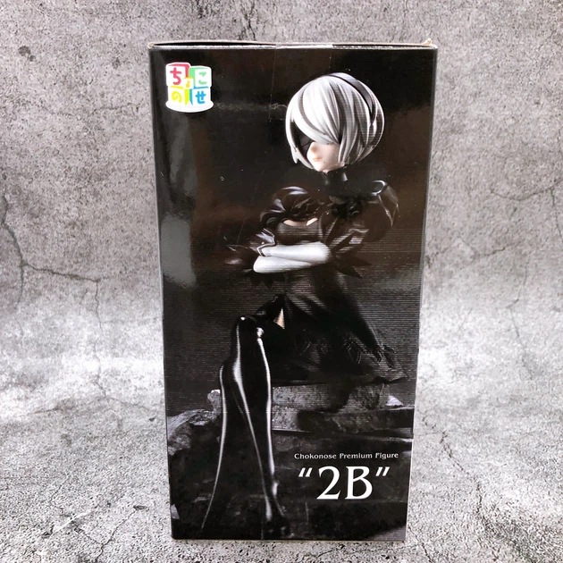 Фигурка 2B NieR:Automata Ver1.1a SEGA Chokonose Premium Figure 13 см - изображение 5