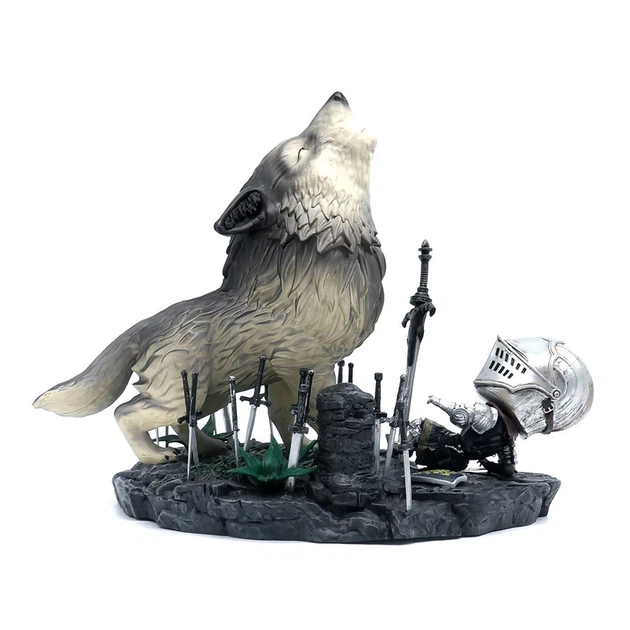 Фигурка Великий Серый Волк Сиф Great Grey Wolf Sif Dark Souls Дарк Соулс диорама 21 см - Фото 6 Фигурка Великий Серый Волк Сиф Great Grey Wolf Sif Dark Souls Дарк Соулс диорама 21 см - изображение 6