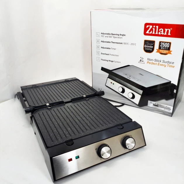 Електрогриль Zilan ZLN3966 2000 Вт - изображение 4