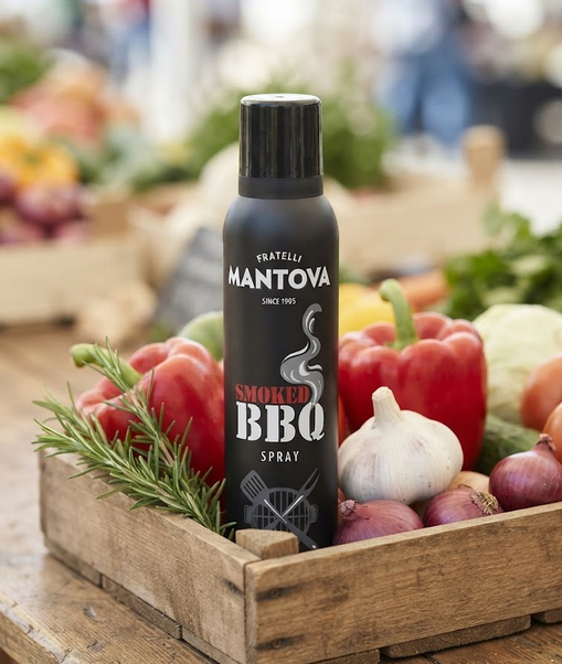 Соняшникова олія Mantova Olio Smoked BBQ Spray 200 мл натуральна олія спрей з ароматом диму для гриля смаження та запікання - Фото 9 Соняшникова олія Mantova Olio Smoked BBQ Spray 200 мл натуральна олія спрей з ароматом диму для гриля смаження та запікання - зображення 9