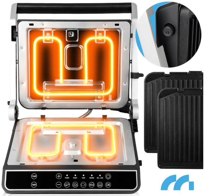 Електрогриль Maltec SM5000W-PRO 2200 Вт - изображение 4