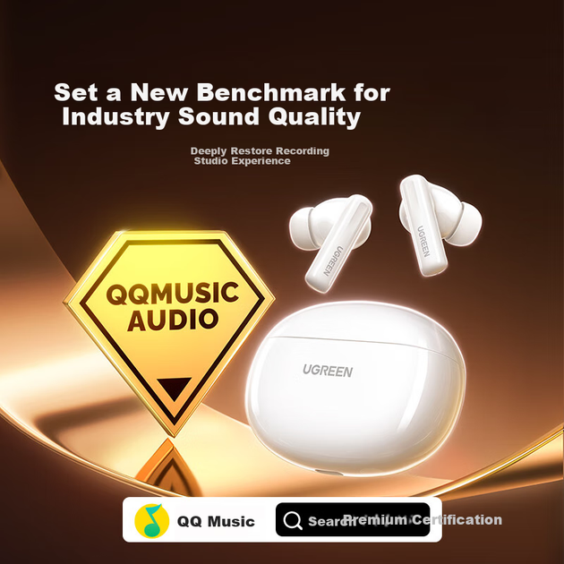 Навушники UGREEN HiTune T6s TWS ANC - зображення 5