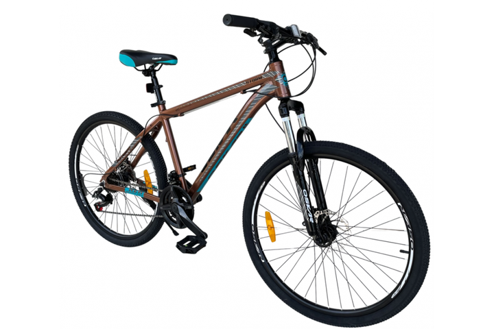 Велосипед OSKAR 26" Storm рама 17" алюминий brown - изображение 2