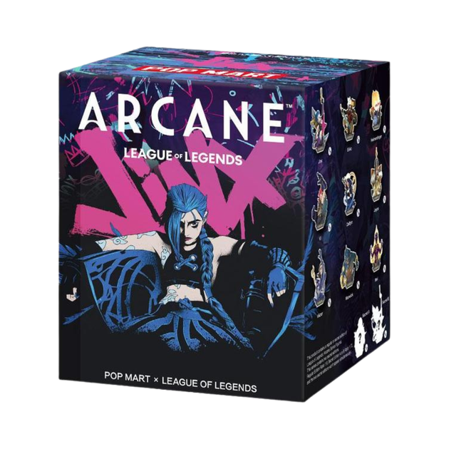 Колекційна фігурка "Ліга легенд: Arcane" від POP MART, 1 шт - Фото 1 Колекційна фігурка "Ліга легенд: Arcane" від POP MART, 1 шт - зображення 1