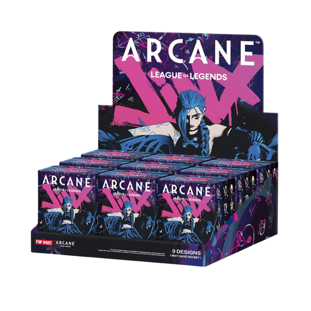 Колекційна фігурка "Ліга легенд: Arcane" від POP MART, 1 шт - Фото 2 Колекційна фігурка "Ліга легенд: Arcane" від POP MART, 1 шт - зображення 2