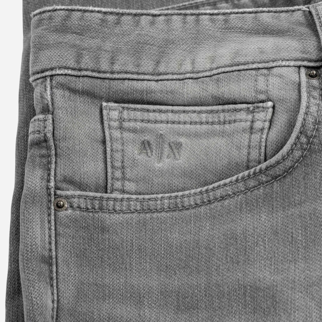 Джинсы Regular Fit мужские Armani Exchange 845848962 30 Серые (1160761171) - Фото 5 Джинсы Regular Fit мужские Armani Exchange 845848962 30 Серые (1160761171) - изображение 5