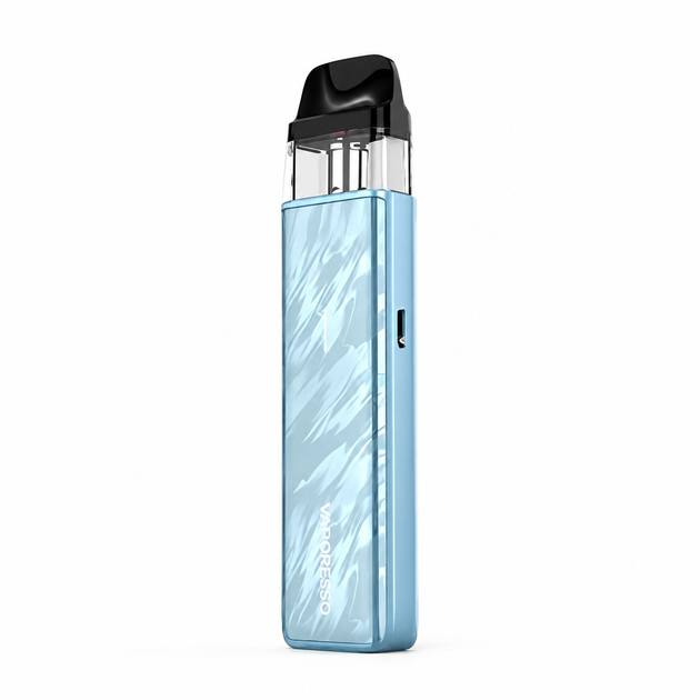 Под система электронная сигарета Vaporesso XROS 5 Mini Flowing Blue подик Хрос мини 1500 мАч до 30 Вт с сопротивлением 0,8 Ом голубая - изображение 9