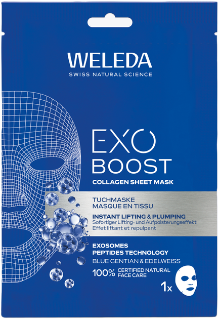Maska tkaninowa Weleda Exo Boost Collagen 20 ml (4001638591119) - Zdjęcie 1 Maska tkaninowa Weleda Exo Boost Collagen 20 ml (4001638591119) - obraz 1
