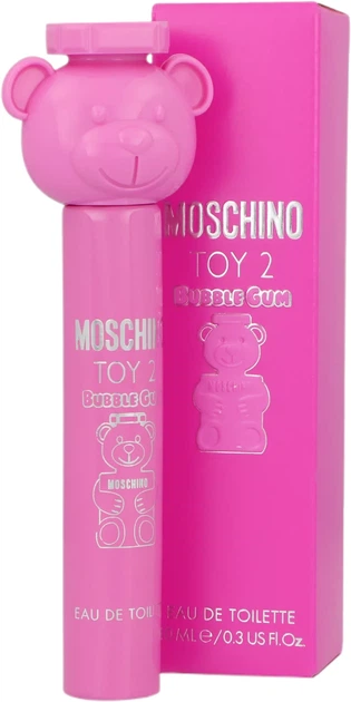 Мініатюра Туалетна вода для жінок Moschino Toy 2 Bubble Gum 10 мл (8011003864133) - Фото 3 Мініатюра Туалетна вода для жінок Moschino Toy 2 Bubble Gum 10 мл (8011003864133) - зображення 3