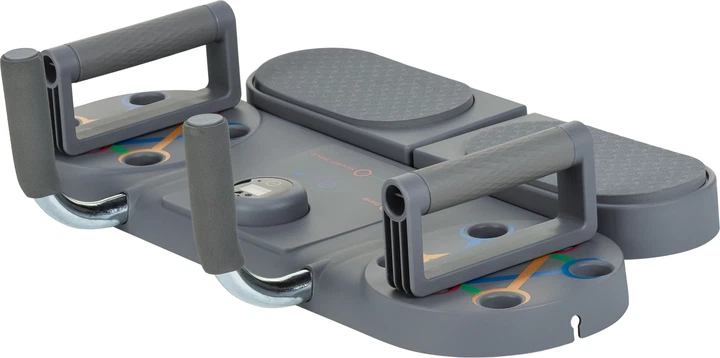 Дошка для віджимань Gymtek Multi Push Up G-42672 Сіра (5905884426722) - зображення 3