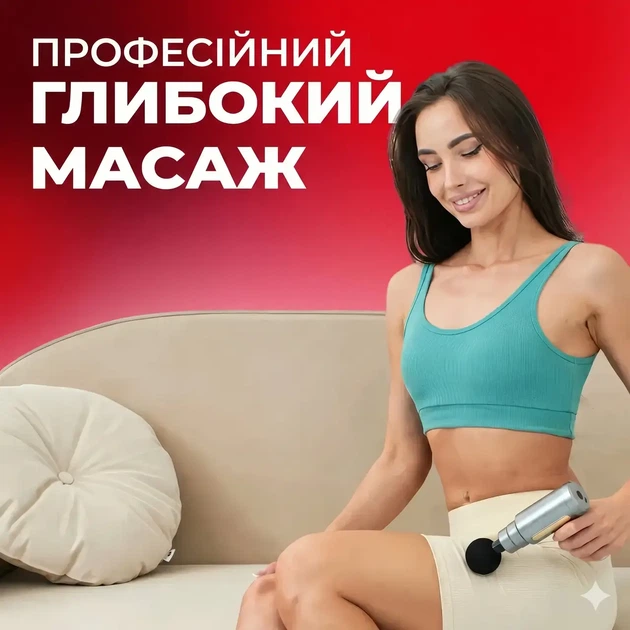 Электрический перкуссионный беспроводной массажер пистолет Massage Gun для тела, спины, ног и шеи, массажный аппарат для мышц, ультракомпактный, ударный, ручной, ультракомпактный элегантный дизайн, черный - Фото 2 Электрический перкуссионный беспроводной массажер пистолет Massage Gun для тела, спины, ног и шеи, массажный аппарат для мышц, ультракомпактный, ударный, ручной, ультракомпактный элегантный дизайн, черный - изображение 2