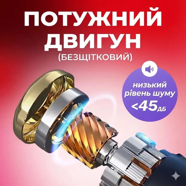 Электрический перкуссионный беспроводной массажер пистолет Massage Gun для тела, спины, ног и шеи, массажный аппарат для мышц, ультракомпактный, ударный, ручной, ультракомпактный элегантный дизайн, черный - Фото 6 Электрический перкуссионный беспроводной массажер пистолет Massage Gun для тела, спины, ног и шеи, массажный аппарат для мышц, ультракомпактный, ударный, ручной, ультракомпактный элегантный дизайн, черный - изображение 6
