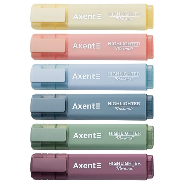 Маркер текстовий Highlighter Axent 2537-50-A Різнокольоровий shop (4063276252685) - Фото 1 Маркер текстовий Highlighter Axent 2537-50-A Різнокольоровий shop (4063276252685) - зображення 1