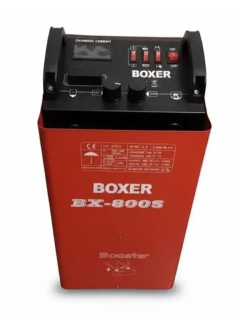 Пуско-зарядное устройство BOXER BX-8005 для автомобильных аккумуляторов 12 В и 24 В с функцией быстрого заряда запуском бензиновых и дизельных двигателей пусковым током 750 А - изображение 8