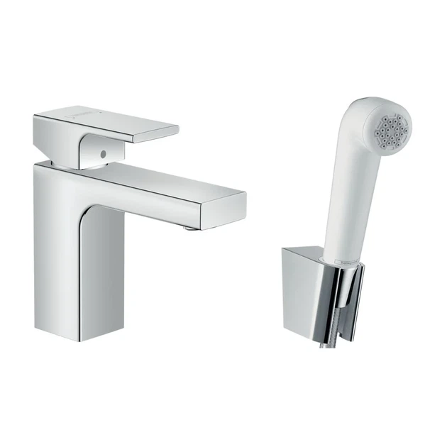 Hansgrohe Vernis Shape 100 Смеситель с лейкой, хром (71216000) - изображение 3