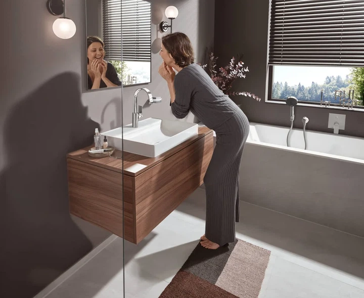 Hansgrohe Vivenis 210 Змішувач для умивальника, хром (75030000) - Фото 2 Hansgrohe Vivenis 210 Змішувач для умивальника, хром (75030000) - зображення 2