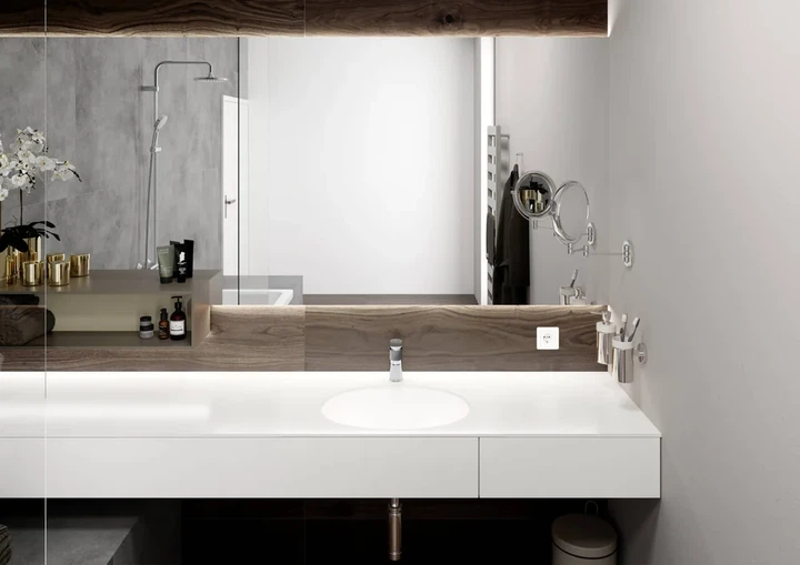 Hansgrohe Vernis Blend 70 Смеситель для умывальника, хром (71550000) - изображение 3