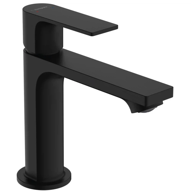 Hansgrohe Rebris E 110 Смеситель для умывальника, Matt Black (72557670) - Фото 6 Hansgrohe Rebris E 110 Смеситель для умывальника, Matt Black (72557670) - изображение 6