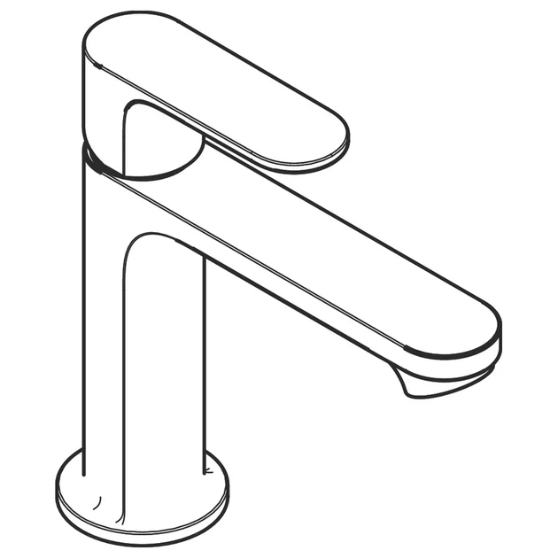 Hansgrohe Rebris S Змішувач для умивальника, чорний (72517670) - зображення 3