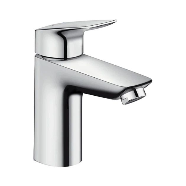Hansgrohe Logis 100 Смеситель для умывальника, хром (71100000) - Фото 3 Hansgrohe Logis 100 Смеситель для умывальника, хром (71100000) - изображение 3