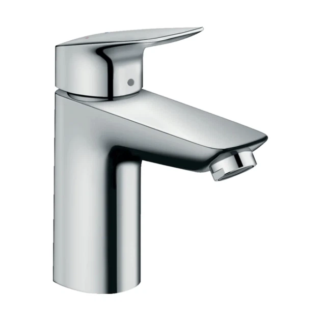 Hansgrohe Logis 100 Смеситель для умывальника, хром (71100000) - Фото 5 Hansgrohe Logis 100 Смеситель для умывальника, хром (71100000) - изображение 5