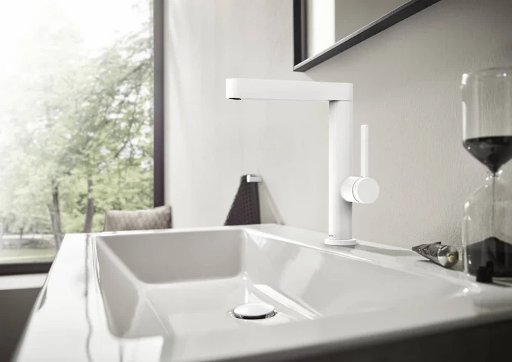 Hansgrohe Finoris 230 Смеситель для умывальника, белый матовый (76060700) - изображение 2