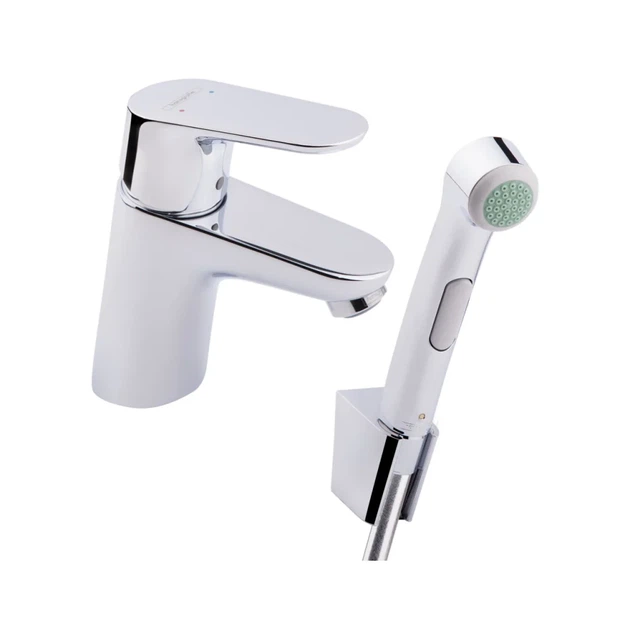 Hansgrohe Focus E Смеситель для раковины с душем, хром (31926000) - изображение 2