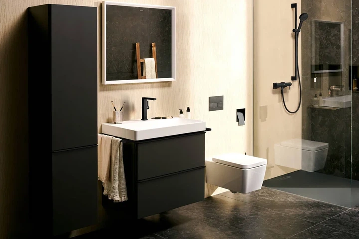 Hansgrohe Tecturis E Змішувач для раковини, чорний матовий (73060670) - зображення 2