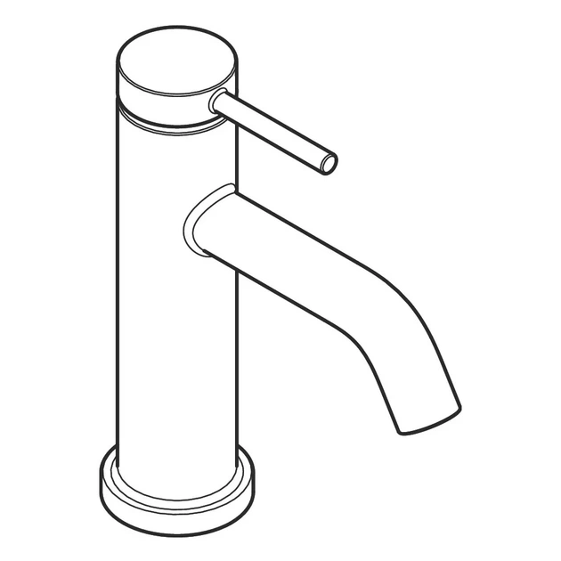 Hansgrohe Tecturis S Змішувач для раковини, чорний матовий (73301670) - Фото 4 Hansgrohe Tecturis S Змішувач для раковини, чорний матовий (73301670) - зображення 4