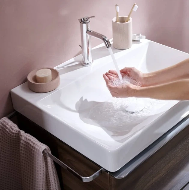 Hansgrohe Tecturis S Смеситель для раковины, хром (73310000) - Фото 8 Hansgrohe Tecturis S Смеситель для раковины, хром (73310000) - изображение 8