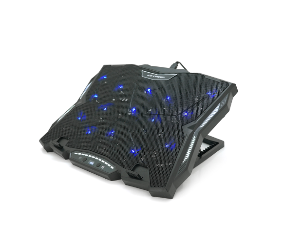Подставка для ноутбука IceCoorel K12 17" LED display RGB подсветка - изображение 2