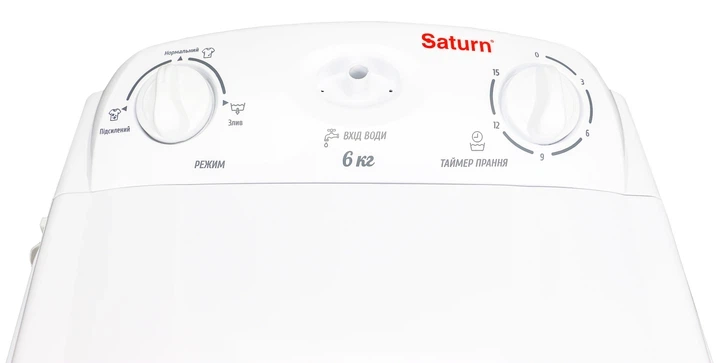 Пральна машина напівавтомат SATURN ST-WK7600 - зображення 9