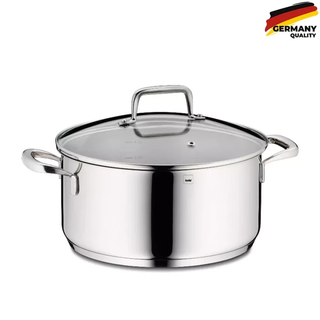 Каструля з кришкою KELA Flavoria 24 см 4,6 л (10173) - Фото 1 Каструля з кришкою KELA Flavoria 24 см 4,6 л (10173) - зображення 1